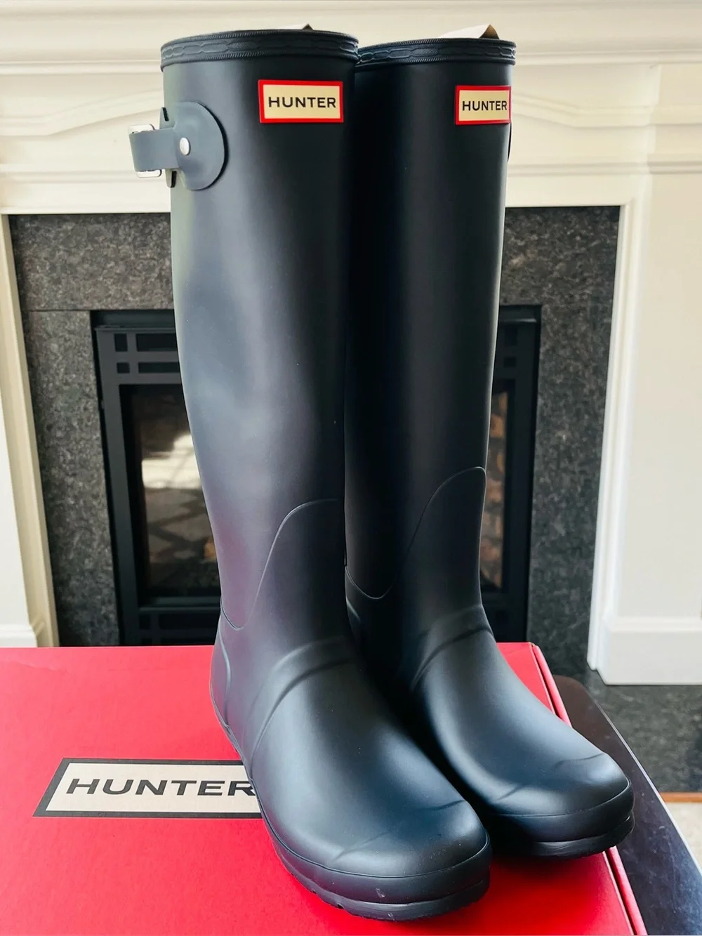Hunter Original Tall Women's Rain Boots- Navy WFT1000RMA